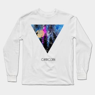 Capricorn Constellation, Capricorn Long Sleeve T-Shirt